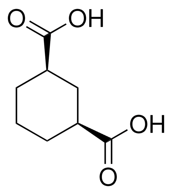 cis-1,3-cyclohexanedicarboxylic acid structure, CAS 2305-31-9
