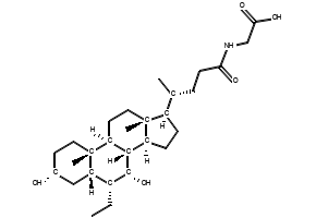 Glycoobeticholic acid structure, CAS 863239-60-5