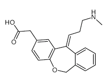 N-Desmethyl Olopatadine structure, CAS 113835-92-0