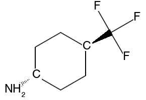 TRANS-4-(TRIFLUOROMETHYL)CYCLOHEXANAMINE structure, CAS 1073266-02-0
