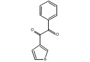 1-(naphthalen-2-yl)-2-(piperidin-1-yl)ethane-1,2-dione structure, CAS 128592-64-3