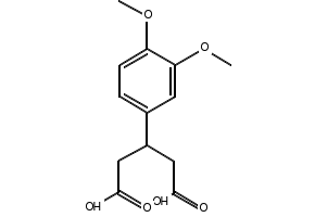 3-(3,4-dichlorophenyl)pentanedioic acid structure, CAS 103860-25-9