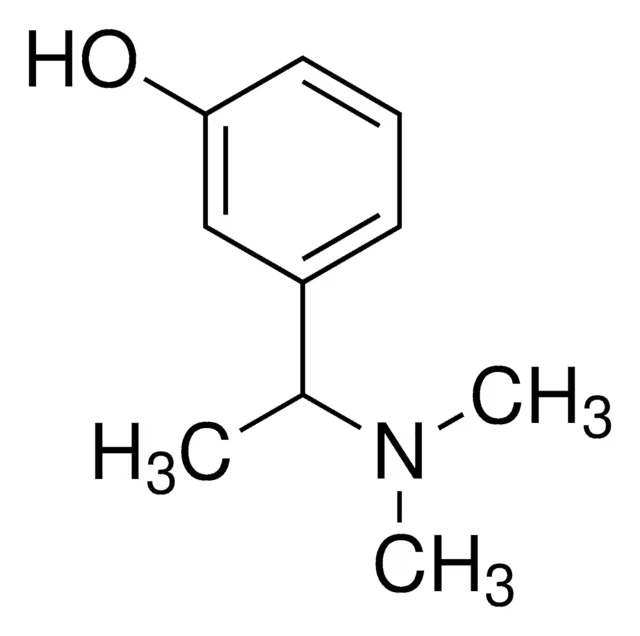 3-(1-dimethylaminoethyl)phenol structure, CAS 5441-61-2
