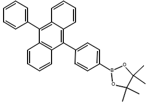 4-(10-Phenylanthracen-9-yl)phenylboronic Acid Pinacol Ester structure, CAS 1143576-84-4