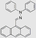 Anthracen-9-aldehyde-N,N-diphenyl-hydrazone structure, CAS 37619-78-6