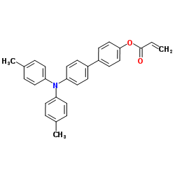 4'-(di-p-tolylaMino)-[1,1'-biphenyl]-4-yl acrylate structure, CAS 152636-45-8