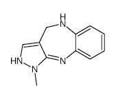 1-METHYL-1,4,5,10-TETRAHYDROBENZO[B]PYRAZOLO[3,4-E][1,4]DIAZEPINE structure, CAS 479234-83-8