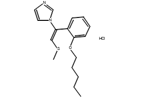 Neticonazole Hydrochloride structure, CAS 130773-02-3