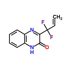 3-(1,1-difluoroallyl)quinoxalin-2-ol structure, CAS 1294512-27-8