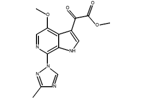 4-methoxy-1H-pyrrolo[2,3-c]pyridin-3-yl)-2-oxoacetate structure, CAS 954215-11-3
