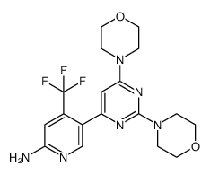BKM120 (NVP-BKM120) structure, CAS 1202777-78-3