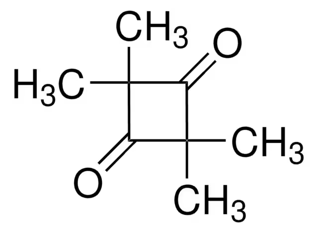 TETRAMETHYL-1,3-CYCLOBUTANEDIONE structure, CAS 933-52-8