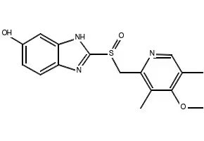 5-O-Desmethyl Omeprazole structure, CAS 151602-49-2