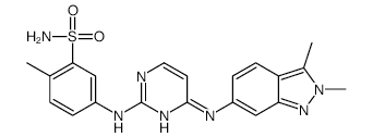 Pazopanib metabolite M27 HCl structure, CAS 1252927-47-1
