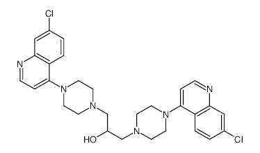 Hydroxy Piperaquine structure, CAS 74351-59-0