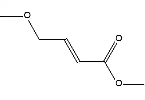 (E)-methyl 4-methoxybut-2-enoate structure, CAS 13168-99-5