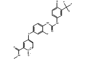 Regorafenib-N-Oxide structure, CAS 835621-11-9
