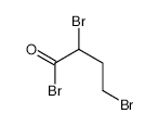2,4-dibromobutyryl bromide structure, CAS 52412-07-4