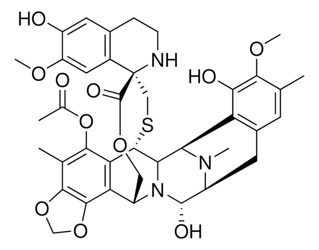 ecteinascidin 743 structure, CAS 114899-77-3