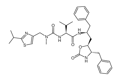 Ritonavir Impurity L structure, CAS 256328-82-2