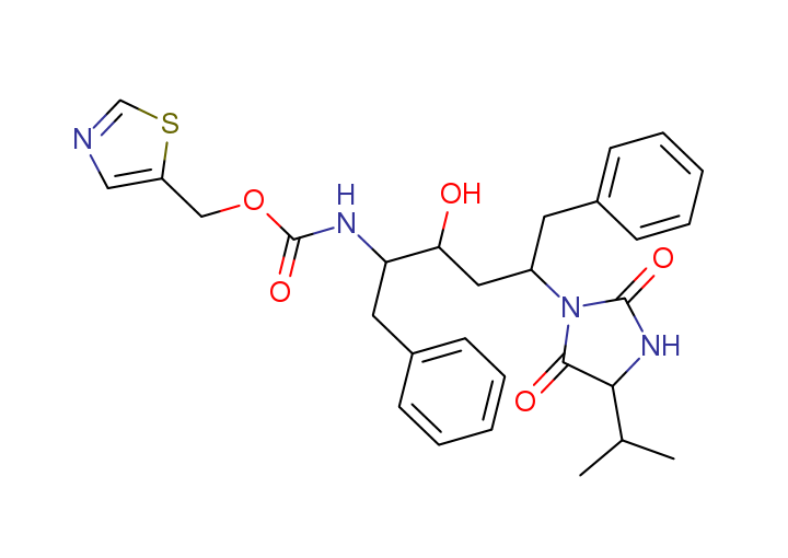 Ritonavir Impurity F structure, CAS 1010809-61-6