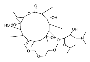 Decladinose Roxithromycin (Roxithromycin Impurity B) structure, CAS 214902-82-6