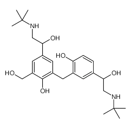 Salbutamol Impurity N structure, CAS 149222-15-1