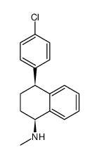 Deschloro Sertaline structure, CAS 91797-63-6