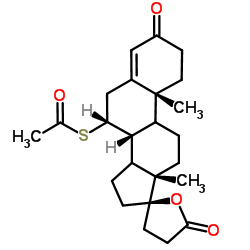 Spiranolactone Impurity E structure, CAS 33784-05-3