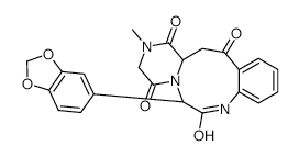 Tadalafil Impurity H structure, CAS 1346605-38-6