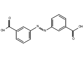 3,3'-AZODIBENZOIC ACID structure, CAS 621-18-1