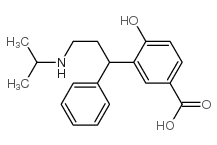 Tolterodine Monoisopropyl 5-Carboxylic Acid  Racemate structure, CAS 214601-13-5