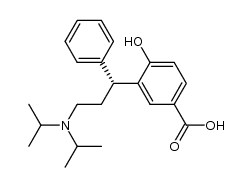 Tolterodine Acid (as racemate) structure, CAS 194482-44-5