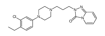 Trazodone impurity E structure, CAS 1346599-35-6