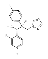 Voriconazole N-Oxide structure, CAS 618109-05-0