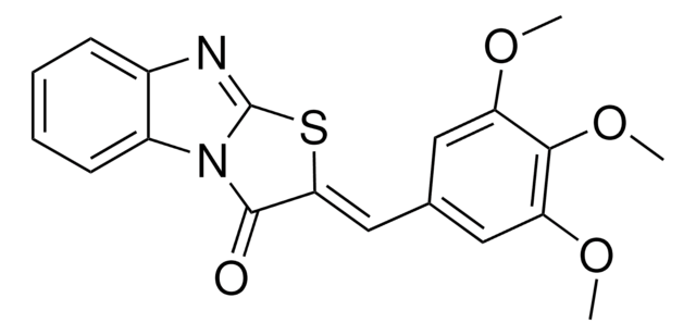 alpha-(3,4,5-Trimethoxybenzylidene)-betamethoxypropylnitrile structure, CAS 1246833-90-8