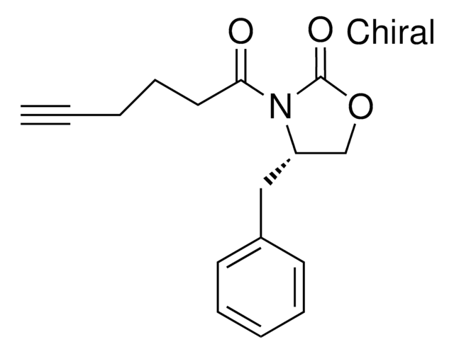(4S)-3-[5-(4-fluorophenyl)pentanoyl]-4-phenyl-1,3- oxazolidin-2-one structure, CAS 1057315-42-0
