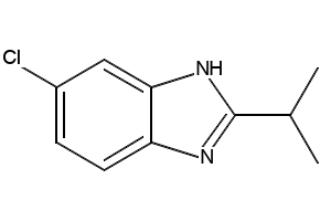 1H-Benzimidazole,5-chloro-2-(1-methylethyl)-(9CI) structure, CAS 4886-29-7