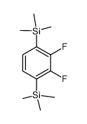 (2,3-difluoro-1,4-phenylene)bis(triMethylsilane) structure, CAS 867366-94-7