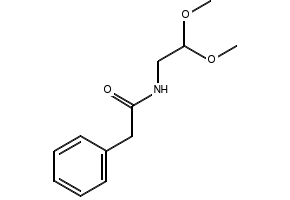 N-(2,2-diMethoxyethyl)-2-phenylacetaMide structure, CAS 89314-87-4