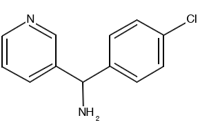 C-(4-CHLORO-PHENYL)-C-PYRIDIN-3-YL-METHYLAMINE DIHYDROCHLORIDE structure, CAS 883548-10-5