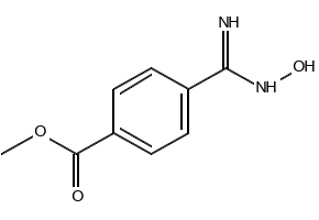 METHYL 4-[(Z)-AMINO(HYDROXYIMINO)METHYL]BENZOATE structure, CAS 65695-05-8
