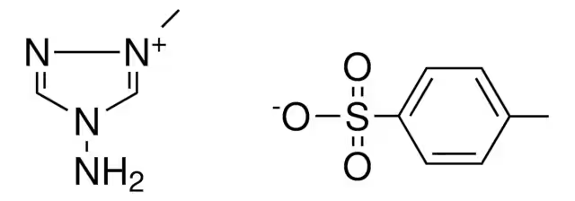 4-aMino-1-Methyl-4H-1,2,4-triazol-1-iuM iodide structure, CAS 39602-93-2