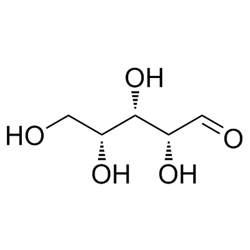 DL-XYLOSE structure, CAS 25990-60-7