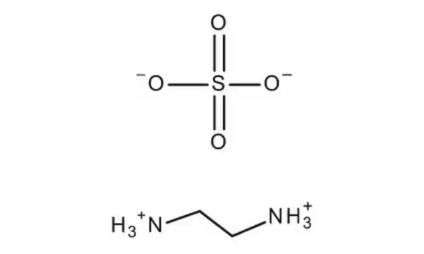 ETHYLENEDIAMINE SULFATE structure, CAS 22029-36-3