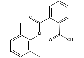 Ftaxilide structure, CAS 19368-18-4