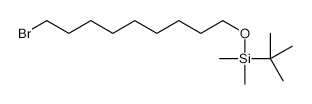 1-Bromo-9-(tert-butyldimethylsilyloxy)nonane structure, CAS 149051-24-1