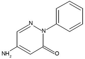5-amino-2-phenylpyridazin-3(2H)-one structure, CAS 13589-77-0