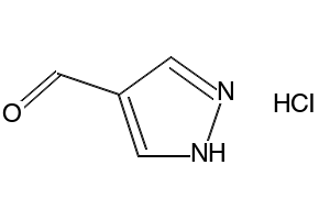 1H-Pyrazole-4-carboxaldehyde hydrochloride structure, CAS 1197230-88-8