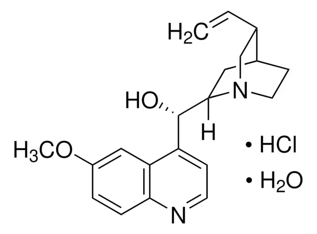 QUINIDINE HYDROCHLORIDE structure, CAS 6151-40-2